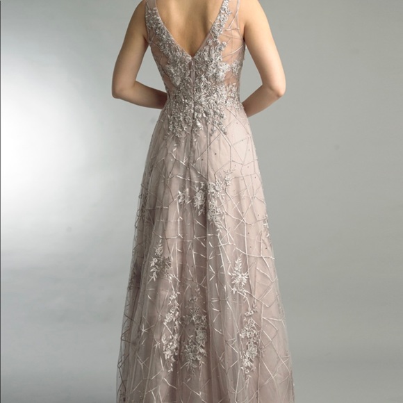 Basik Black Label Formal Evening gown. Mother of the bride gown - Picture 6 of 8